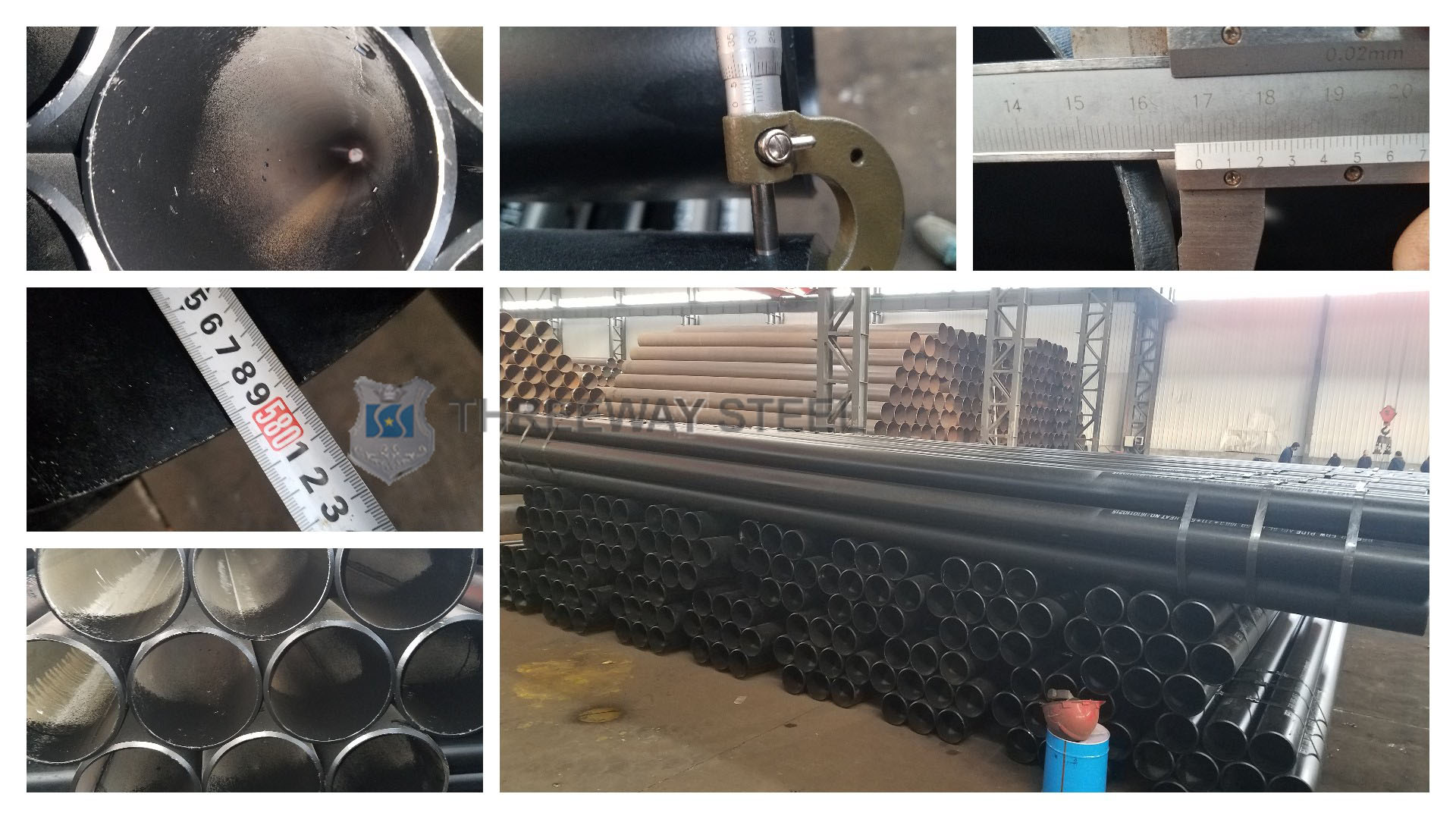 Exportación de tubos de acero LSAW