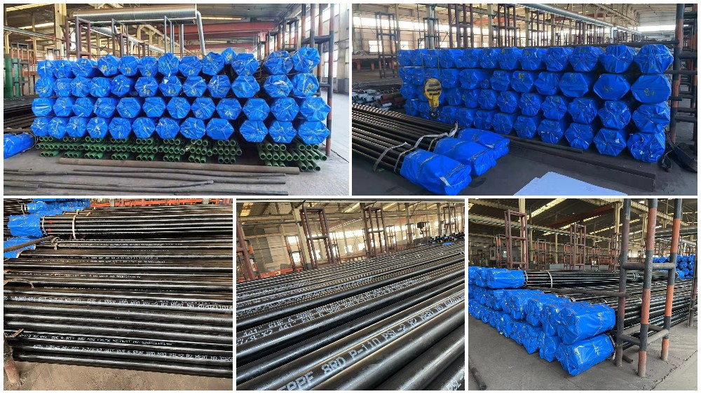 línea de exportación de tubos de acero